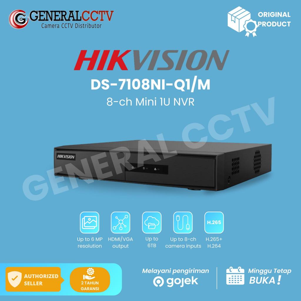 HIKVISION DS-7108NI-Q1/M NVR HIKVISION 8 CHANNEL / NVR HIKVISION 8 CHANNEL