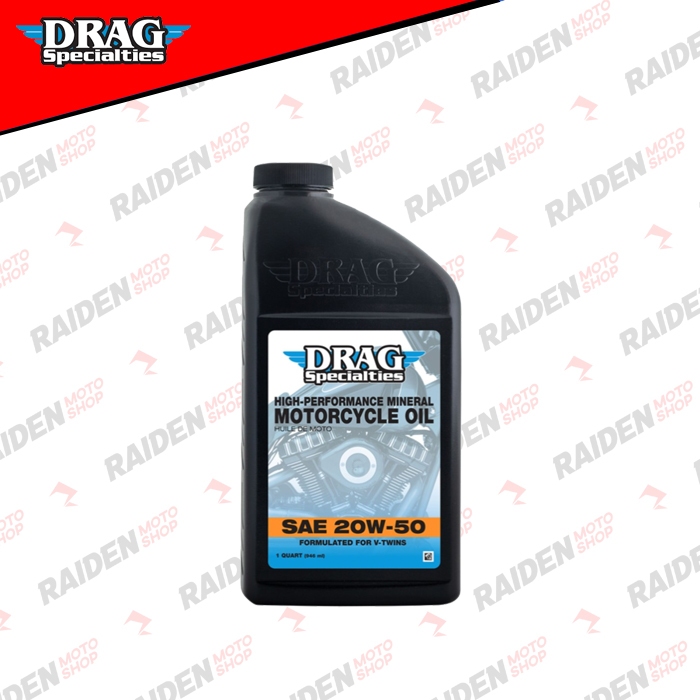DRAG SPECIALTIES V-TWIN OIL SAE 20W-50 946 ML FOR V-TWIN OIL MESIN 3601-0773
