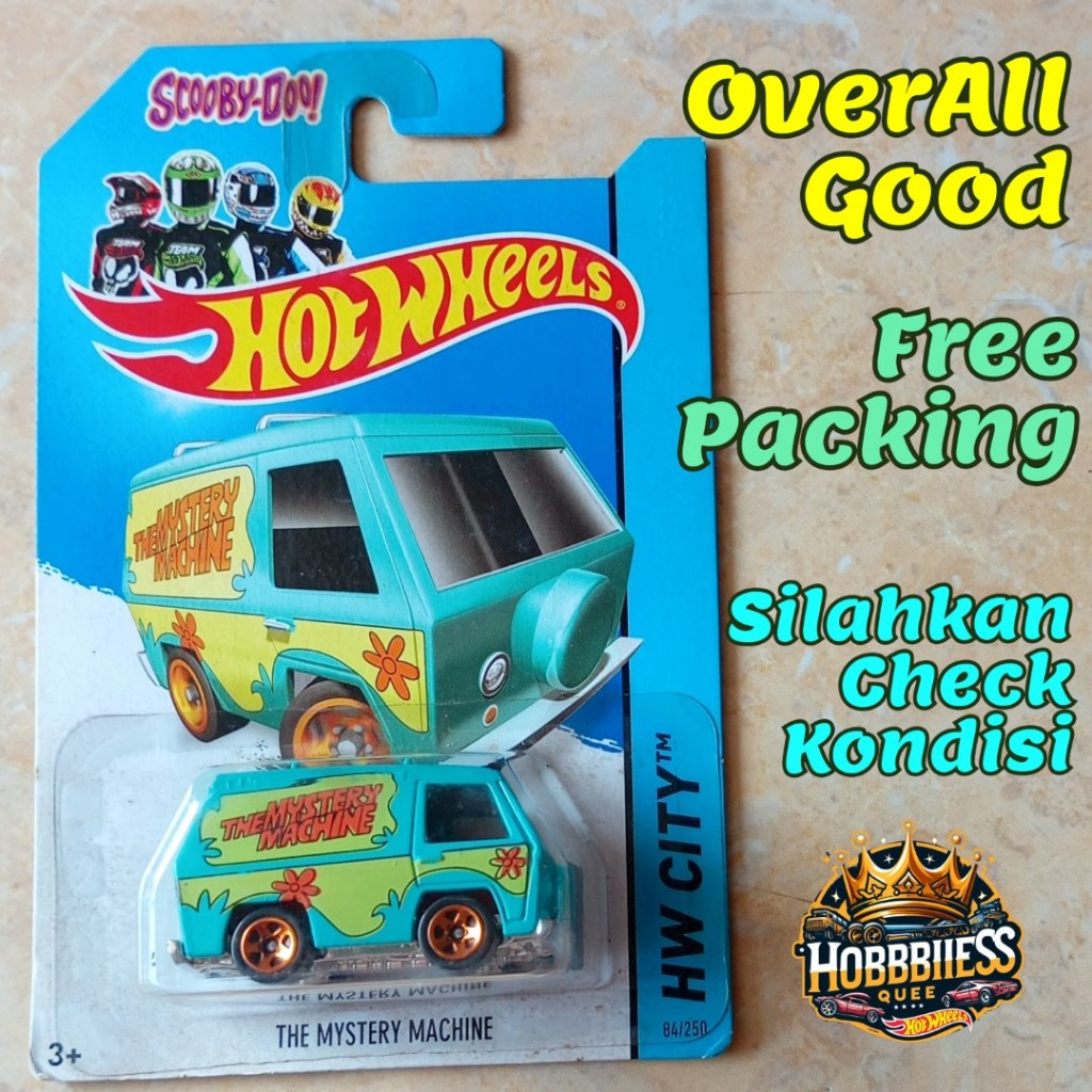 Hot Wheels The Mystery Machine Scooby Doo (2014) HW City Original