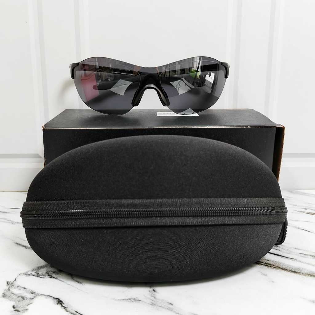 OAKLEY EVZERO SWIFT A SPORT SUNGLASSES BLACK IRIDIUM