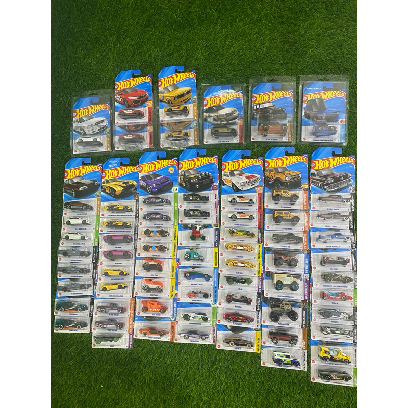 jual borongan hot wheels lot f 2025 (65 pcs)