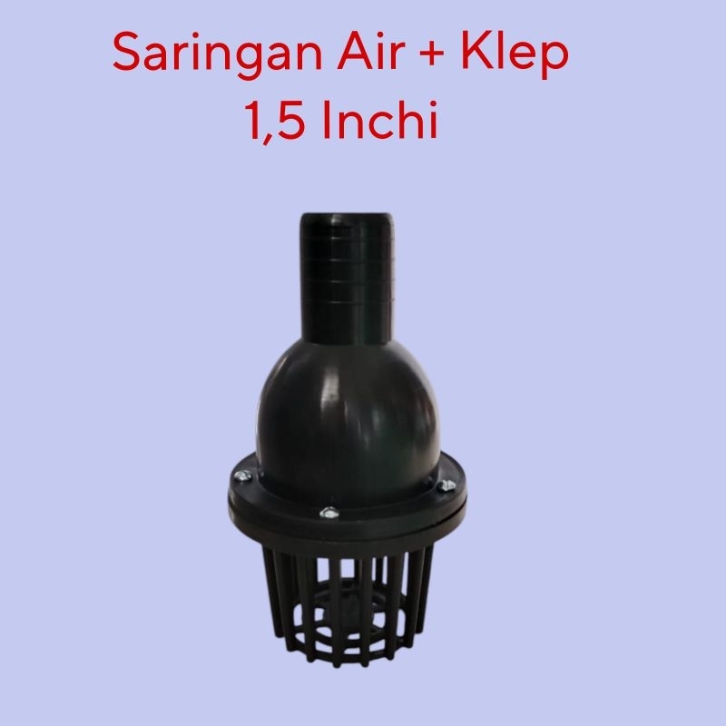 Saringan 1,5 inchi Saringan Air Klep Injek Pompa Air Alkon 1,5 inchi