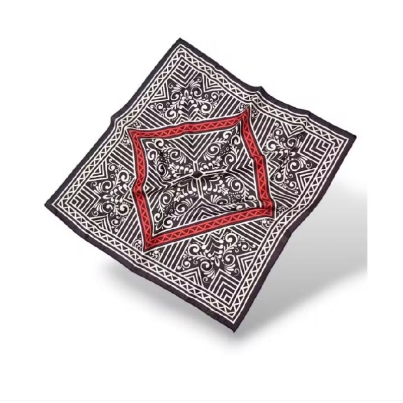 BB-SLAYER BANDANA BATIK LIST RED aksesoris anak muda pria wanita