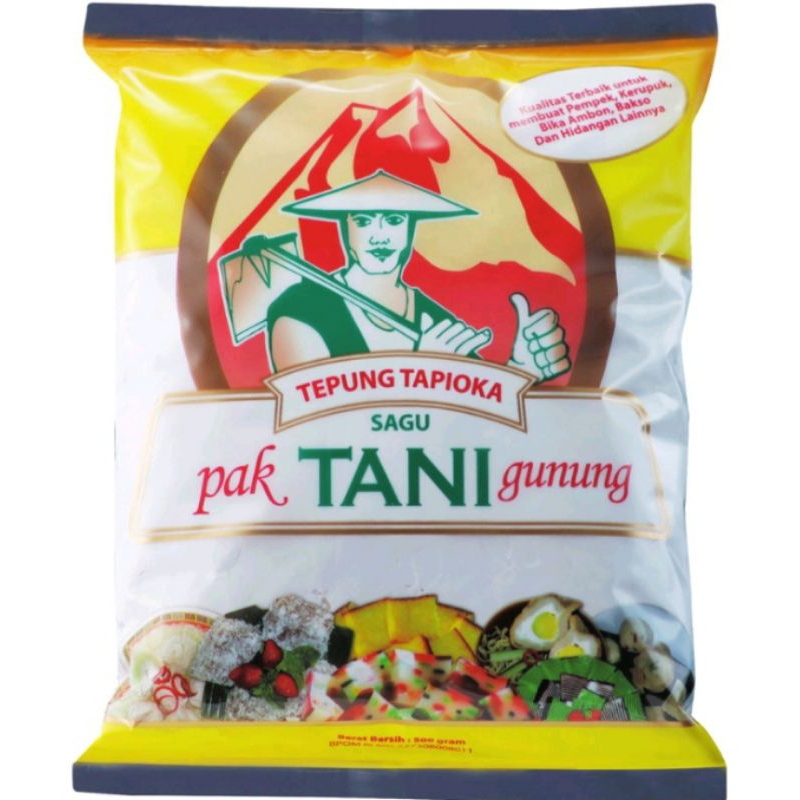 

✓MURAH Tepung Tapioka Pak Tani Gunung 500gr