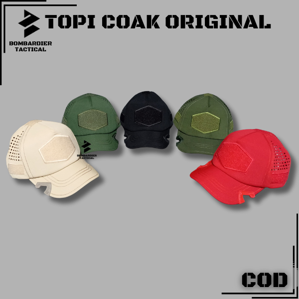 TERBARU TOPI TACTICAL COAK VELCRO BAHAN ORIGINAL COD