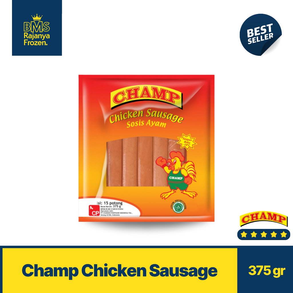 

Champ Chicken Sausage 375gr