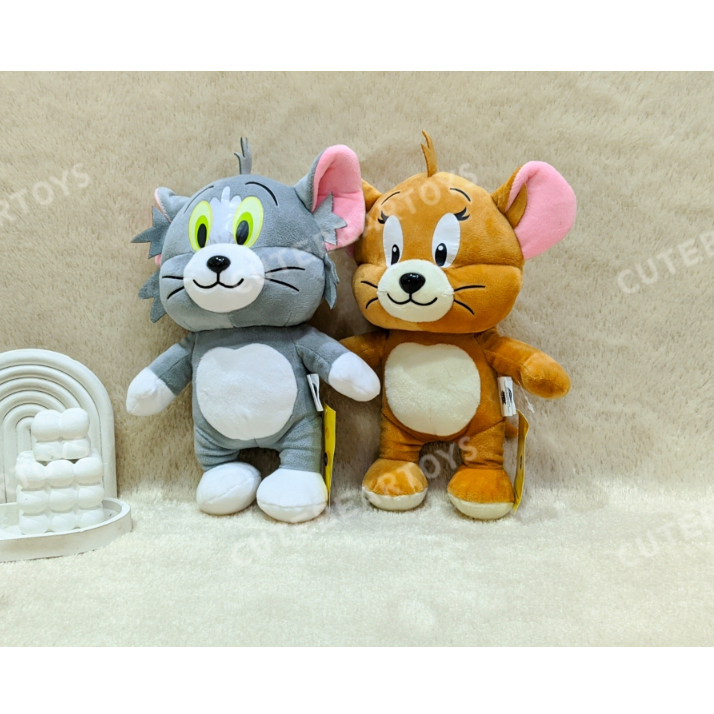 Toys Doll Tom Jerry Boneka Tom And Jerry Basic Plush M