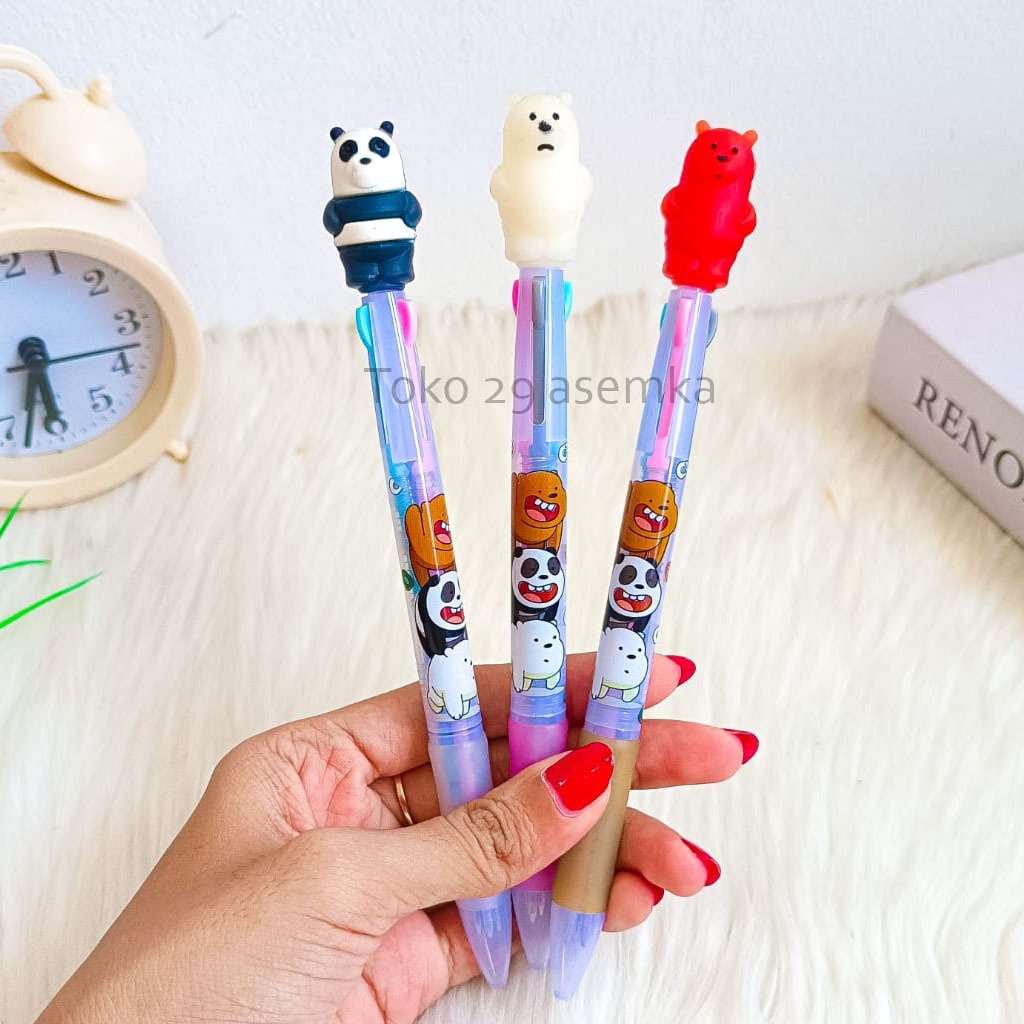 

PULPEN 3 WARNA WE BARE BARE PEN WARNA WARNI SOUVERNIR ALAT TULIS SEKOLAH TERMURAH