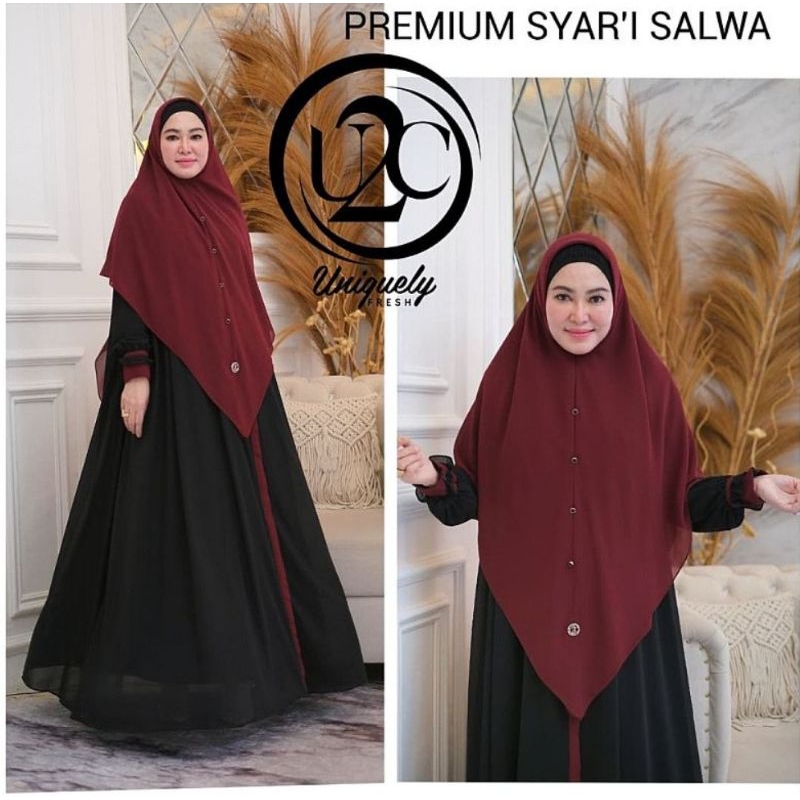 SALWA GAMIS DRESS SYAR'I PREMIUM BY U2C BUTIK