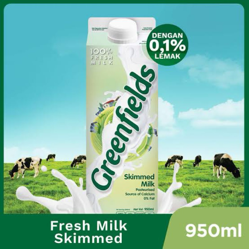 

Greenfield susu UHT 950ml
