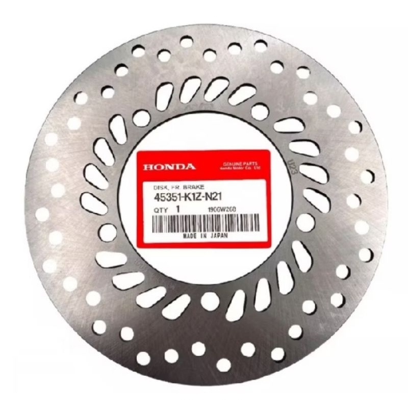 Disc brake piringan cakram depan K1Z Honda PCX 150 old new ADV 150 /160 PCX 160 original AHM