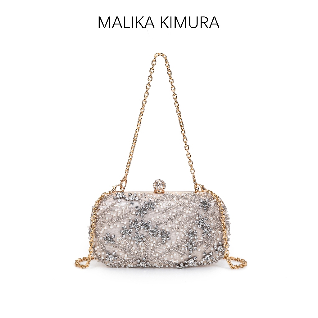 MALIKA KIMURA Tas Wanita Rantai & Genggam | Pesta/Malam | Bahu/Selempang