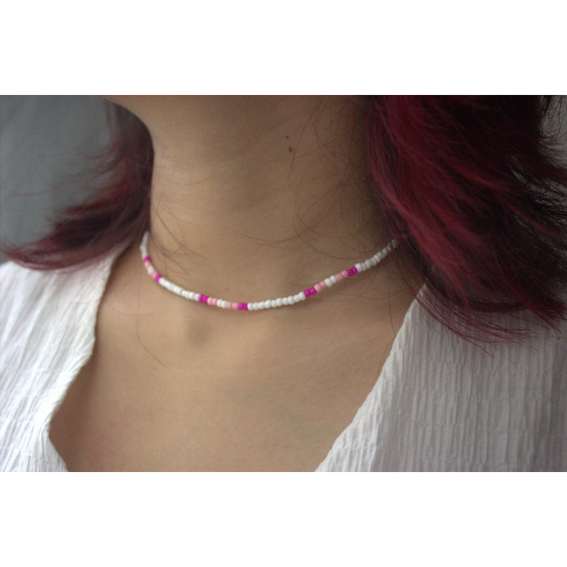 KALUNG MANIK MURAH CUSTOM BEADS NECKLACE