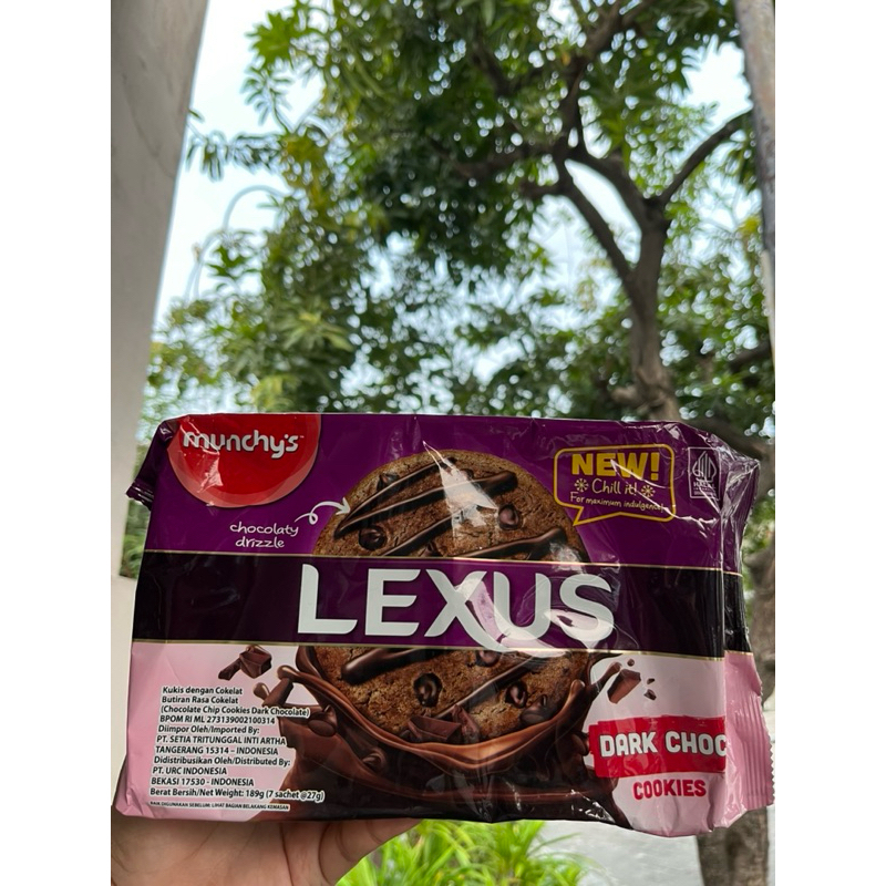 

Eceran/Satuan Lexus Cookies/biscuit Dark choco/Original/Mixed Nut/Cream Choco/Lychee