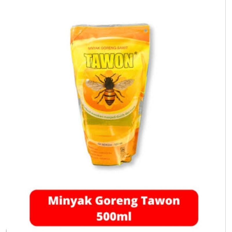 

Minyak goreng Tawon 500 ml