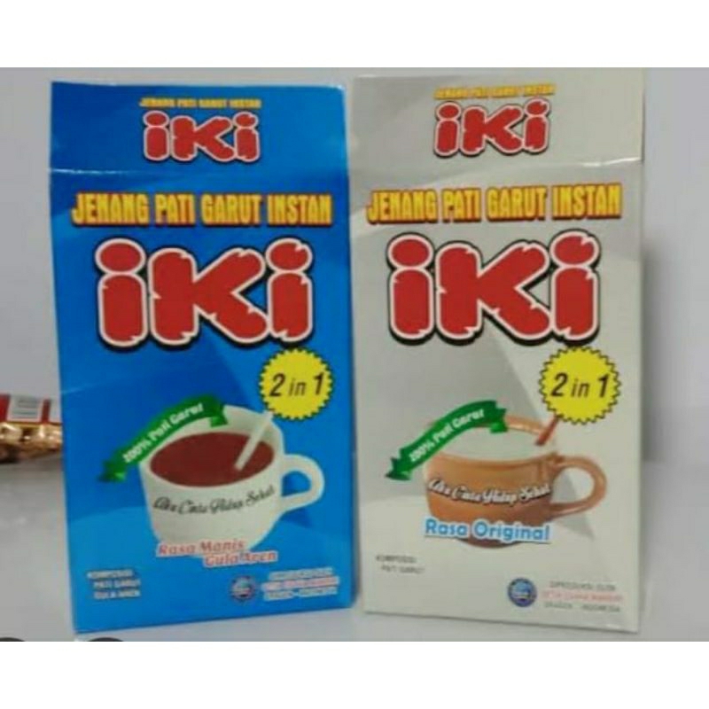 

Pati Garut Untuk Maag, Lambung, Lansia & Balita – Jenang Pati Garut Instan IKI Rasa Gula Aren 1 Box 10 Saset