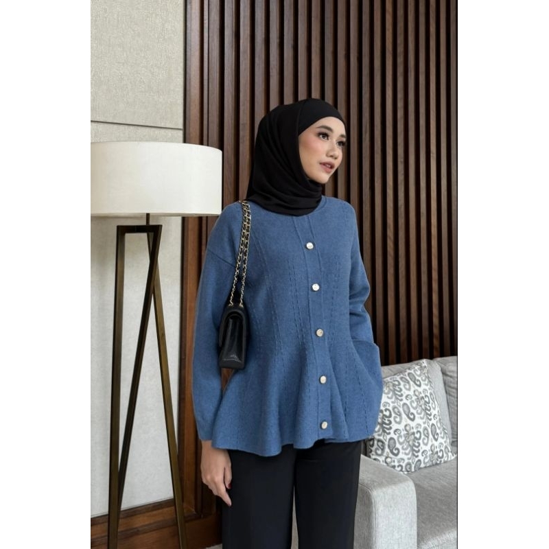 Cheer Cardy Gonegani //Denim Cheer Vest Gonegani Cheer Cardi GoneganiGarita Dress Gonegani Zama Dres