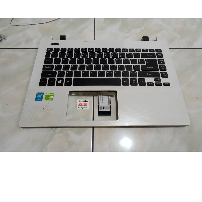 Palm rest keyboard laptop Acer e5 471 Engsel Frame Bottom case Cover Lcd