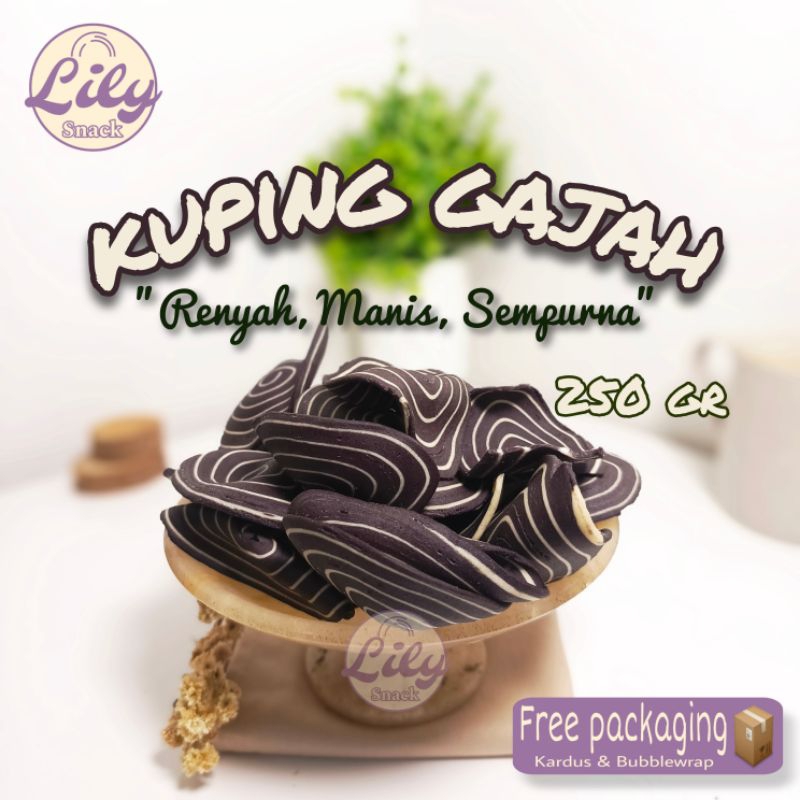 

Kuping Gajah 250 Gram