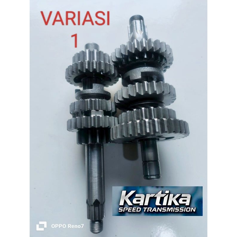 Gigi Rasio Racing Yamaha RX KING set custom kompetisi / drag / road race (variasi 1)