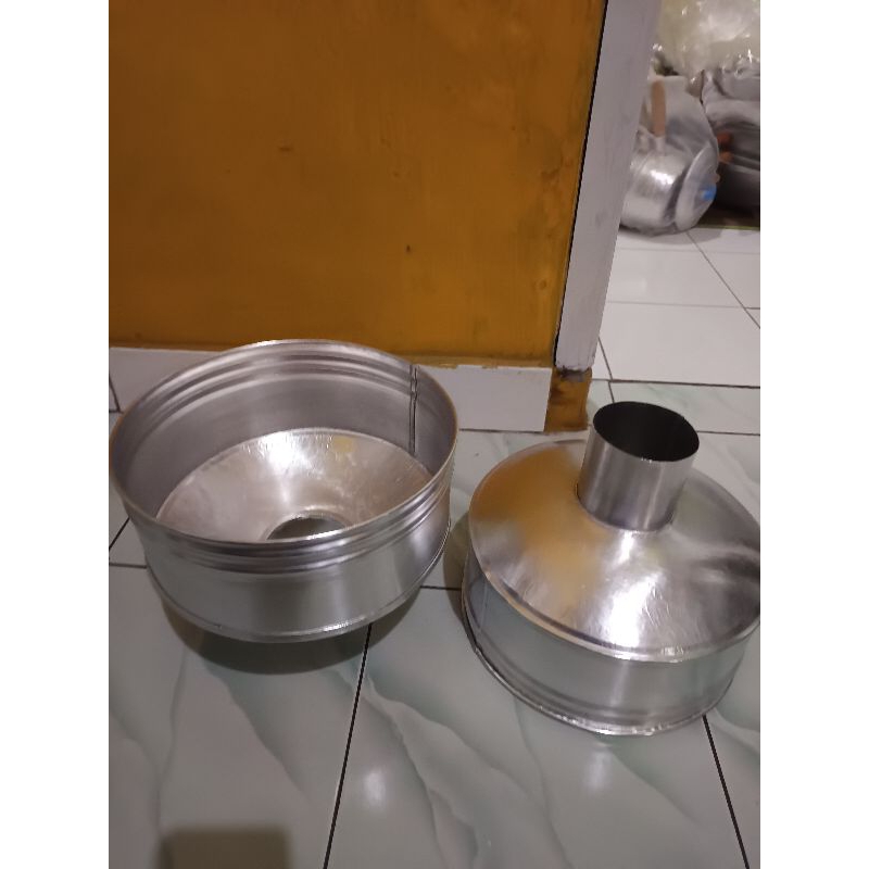 Corong Talang air / Corong air hujan/Corong talang Air Hujan Alumunium Diameter 27cm.