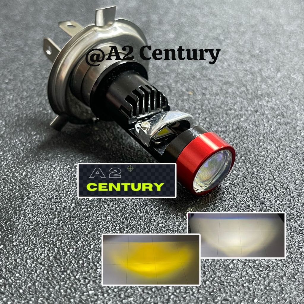 Lampu led h4 laser ala biled H4 MOTOR MOBIL LED LASER