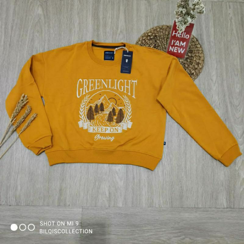 sweater greenlight wanita terbaru original