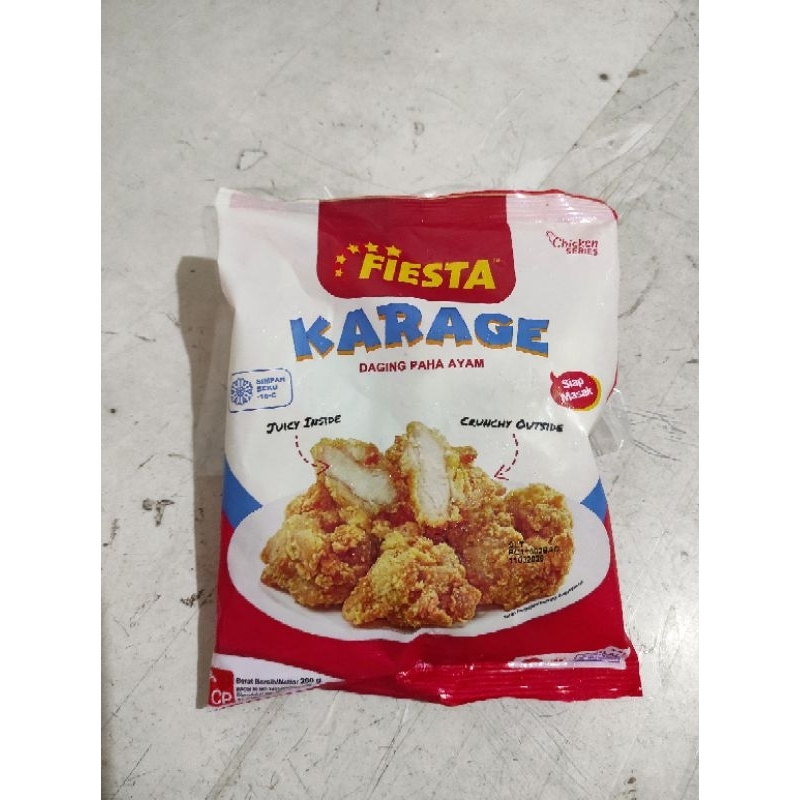 

Chicken Karage 250gr Fiesta