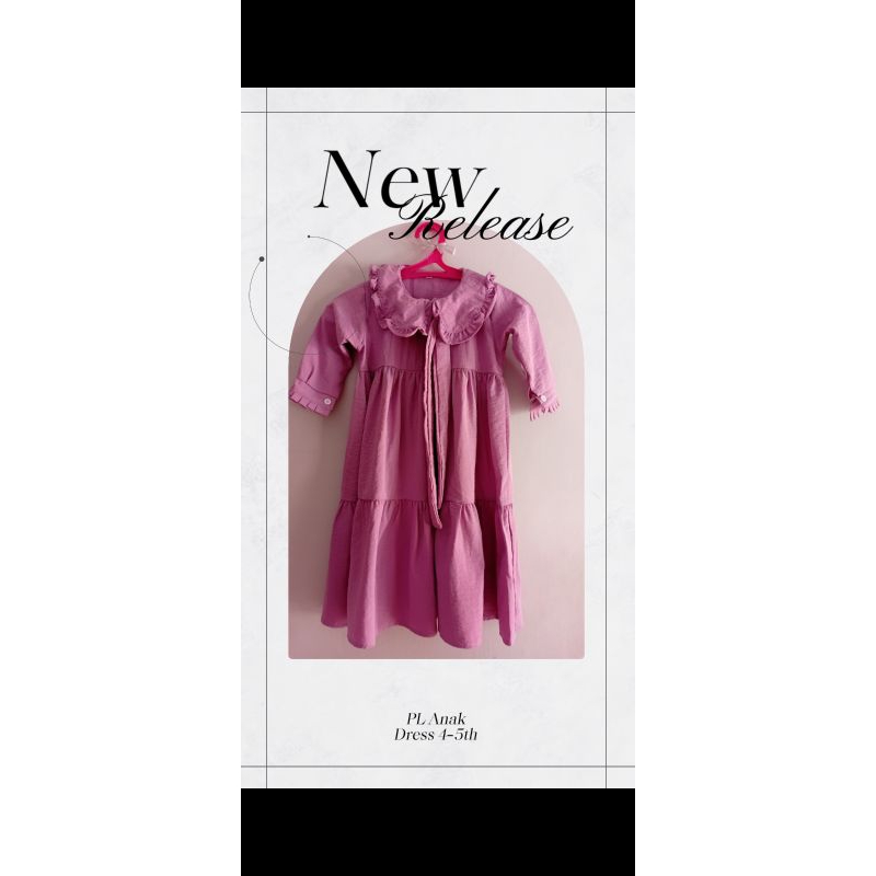 Gamis/dress ungu lilac