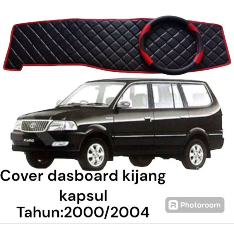 cover alas dashboard kulit sintetis mobil kijang kapsul Lgx