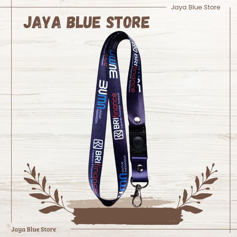 

Lanyard / Tali id card BRI Finance (READY STOCK) Termurahhhh!! Produsen Utama!!
