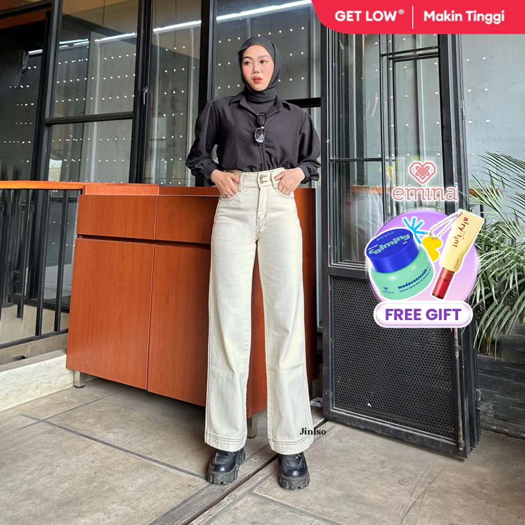 JINISO - Highwaist Baggy Jeans 582 GET LOW