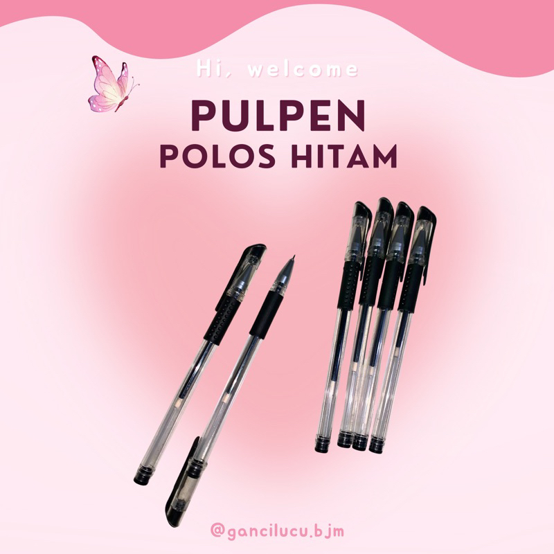

Pulpen Polos Hitam COD TERMURAH_gancilucu.bjm