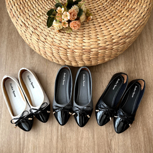 ZealeaRoom - Sepatu Balet Wanita Premium NADA Terbaru - Sepatu Balet Wanita Dewasa Kasual - Sepatu F