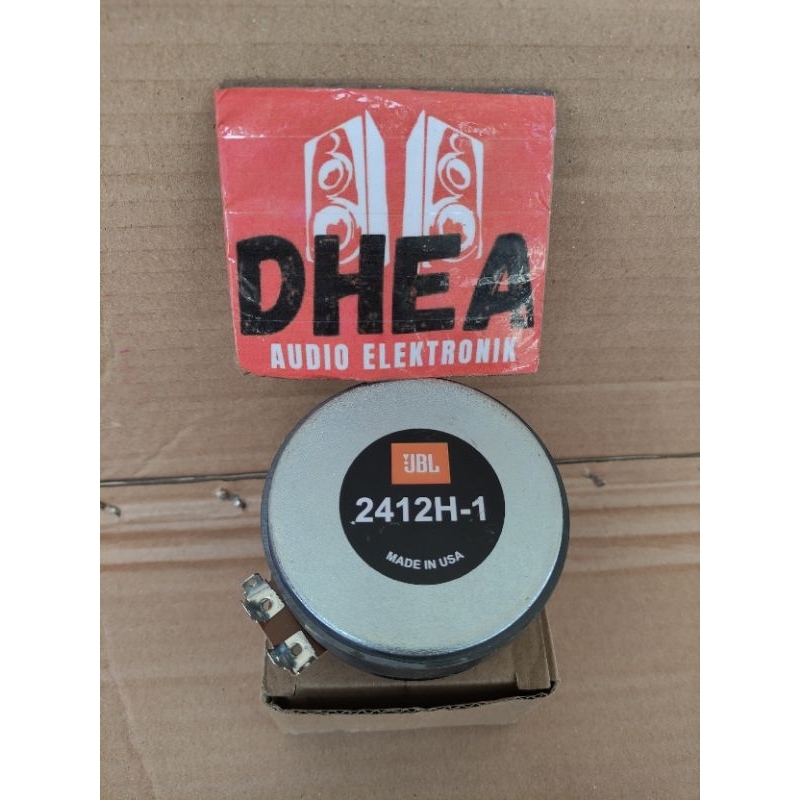 Driver Tweeter Twiter JBL 2412H-1 spool 1inch coil 1in Grade A model drat