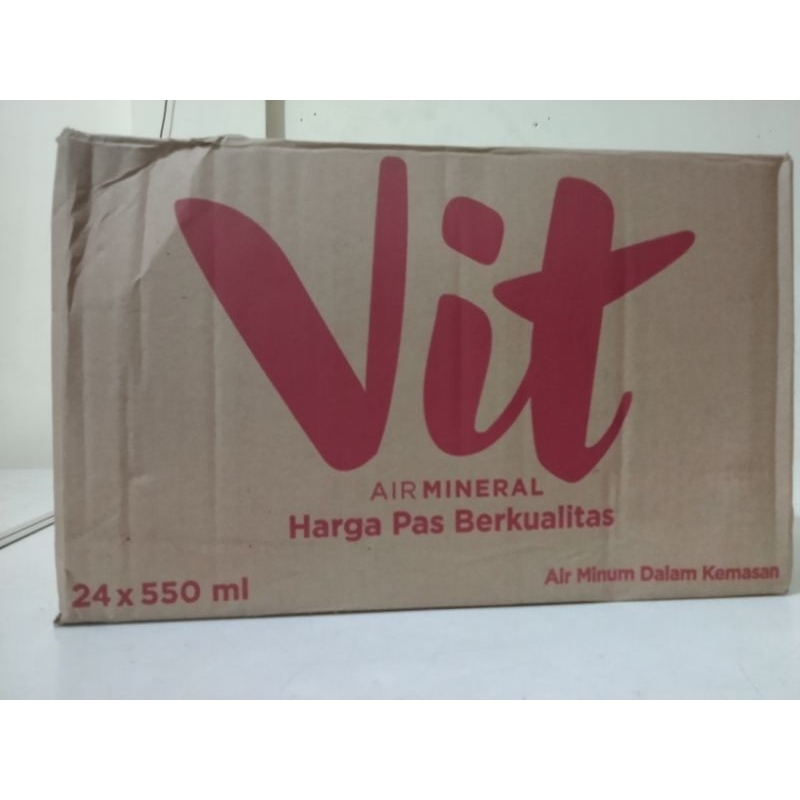 

Vit Air Mineral Botol 550ml isi 24