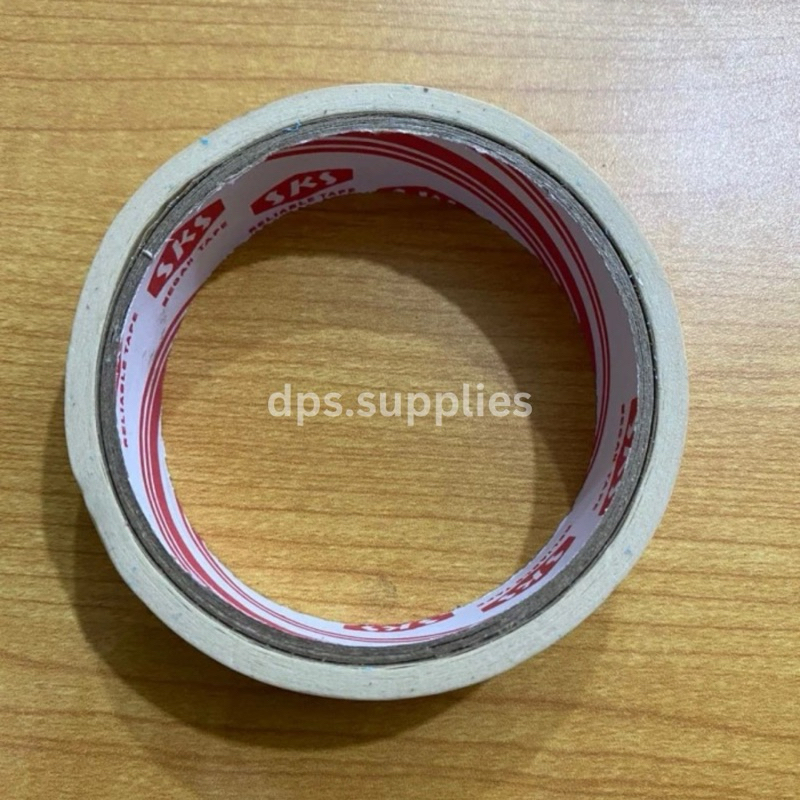 

READY Lakban Kertas SKS 1" 24mm x 15 meter | Lem Kertas SKS 1