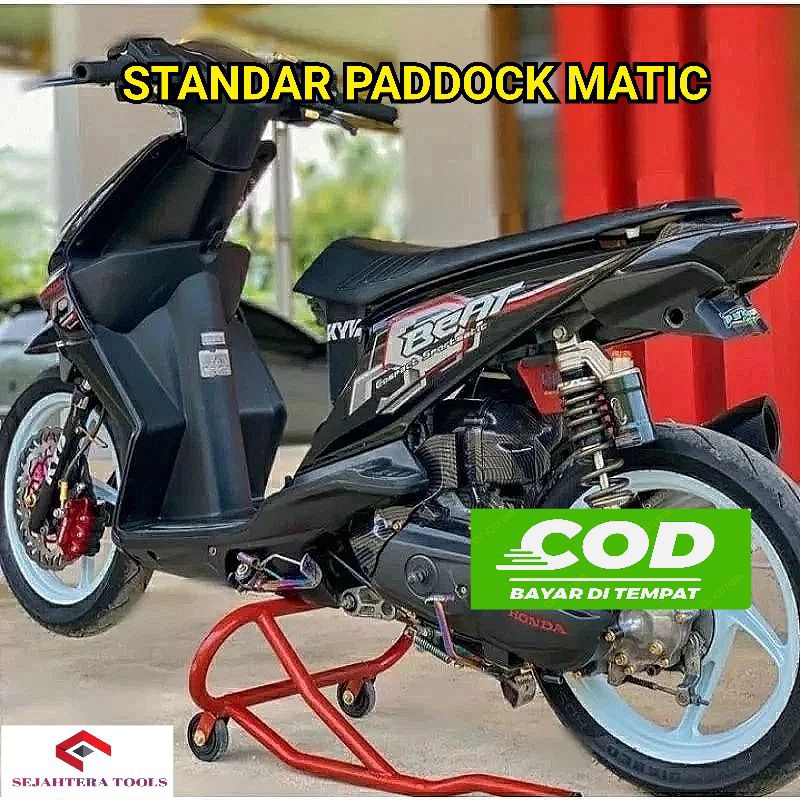 Standar paddock matic beat mio vario scoopy