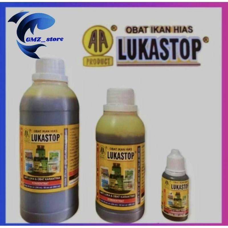 LUKASTOP OBAT IKAN HIAS KOI LUKASTOP.