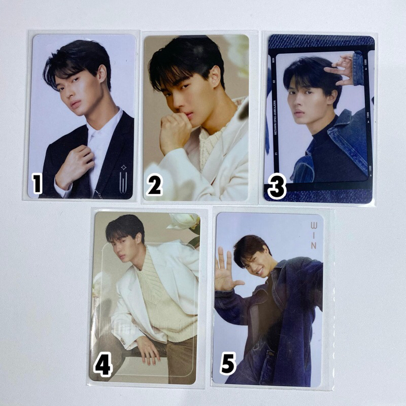 Pc Blooming Series Win Metawin Photocard GMMTV OFFICIAL Bts Back to School Metawin