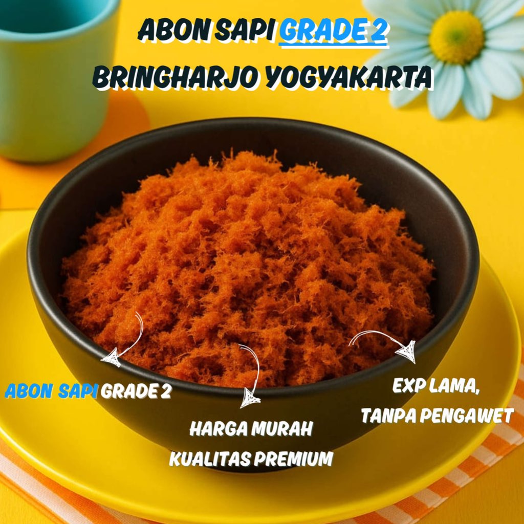 

ABON SAPI GRADE 2 KILOAN khas Beringharjo Jogjakarta Original