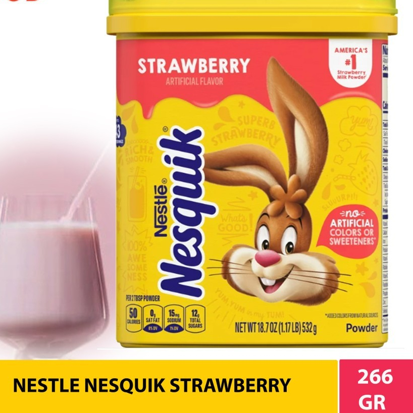 

NESTLE NESQUIK STRAWBERRY 266 GR