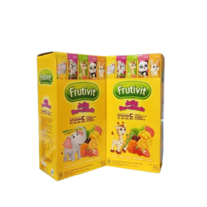 

FRUTIVIT JELLY VITAMIN C ISI 20 PCS JELI CEMILAN ANAK RASA BUAH
