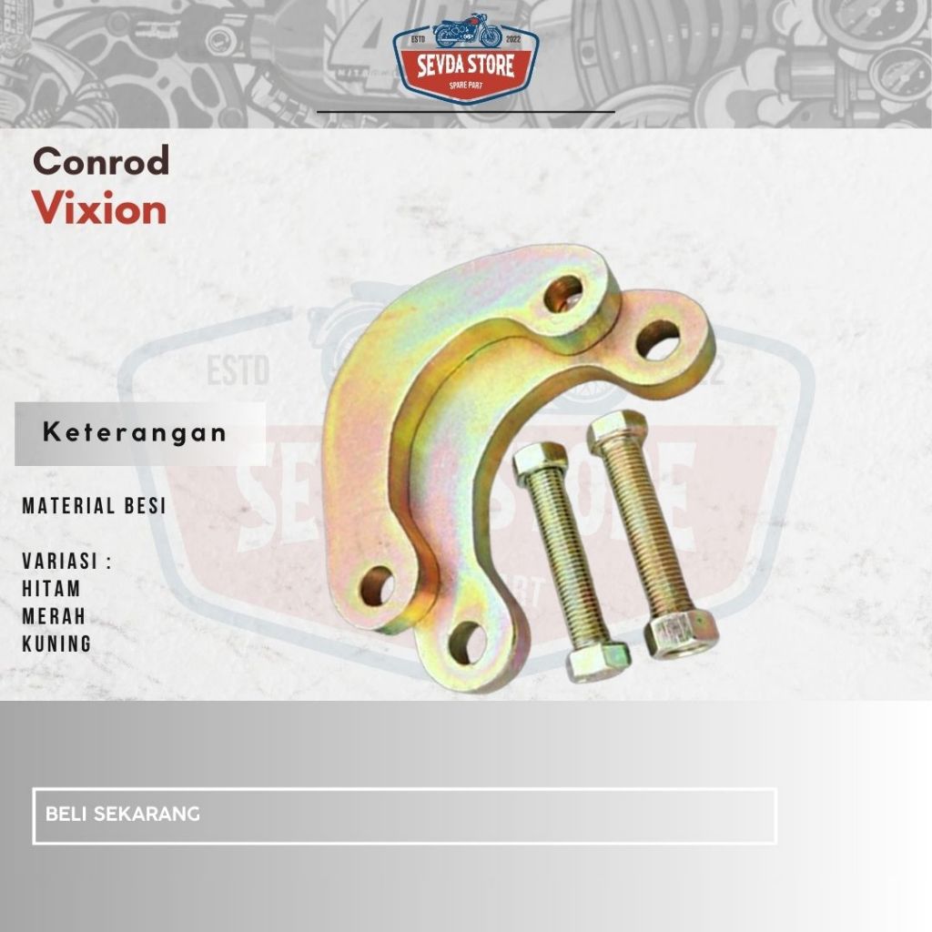 Conrod Conroad Peninggi Shock Belakang Vixion Old New Vva Mt15 Xsr155 Xabre R15 V1 V2nV3 Vixion R