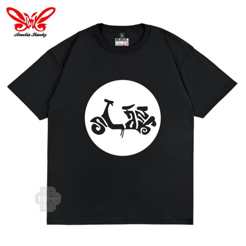 Kaos Slank Scooter Love  - Tshirt Slank - Kaos Slank Original Slankers - Kaos Distro Pria Wanita Len