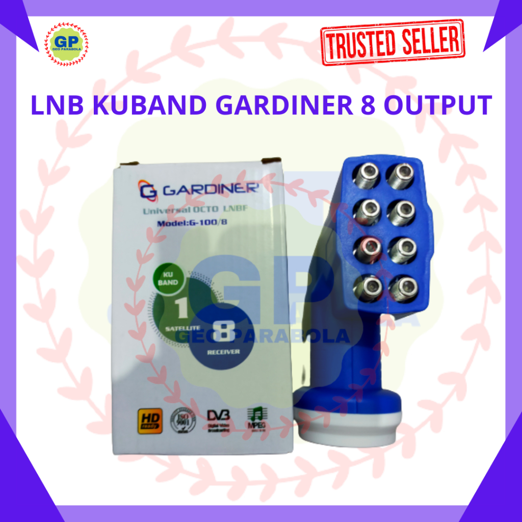 GARDINER LNB KU BAND 8 OUTPUT KUALITAS TERBAIK
