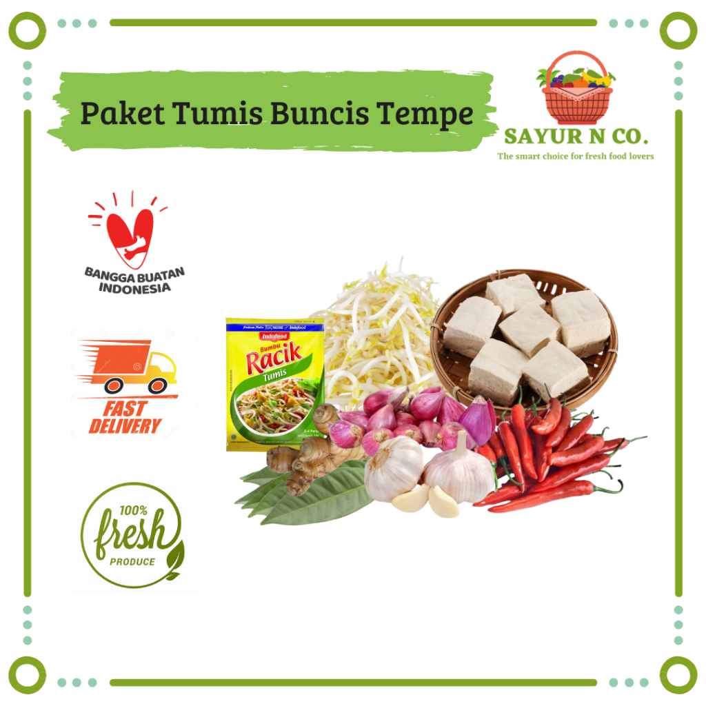 

Paket Masak Tumis Toge Tahu | Sayur N Co Bekasi