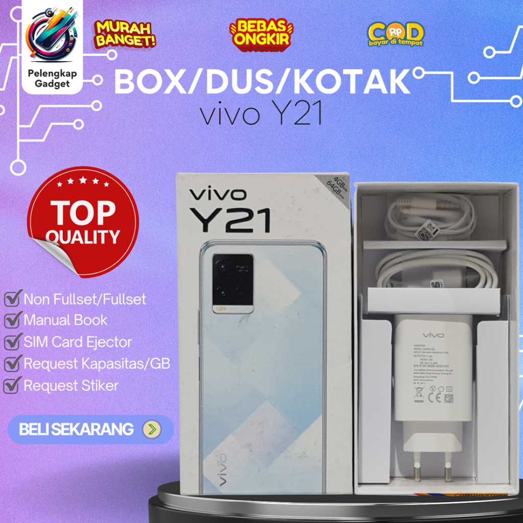 

BOX/DUS/KOTAK vivo Y21
