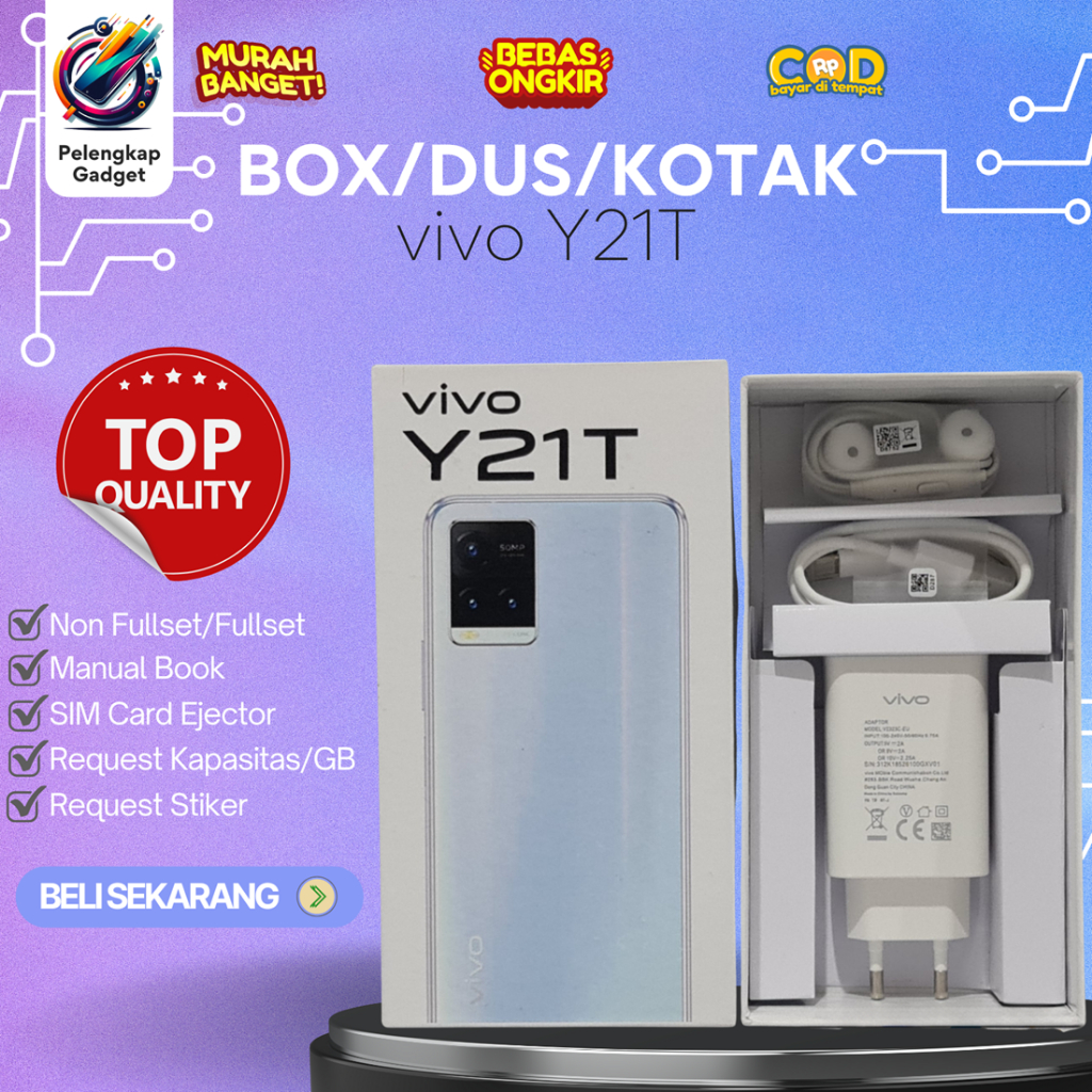 

BOX/DUS/KOTAK vivo Y21T