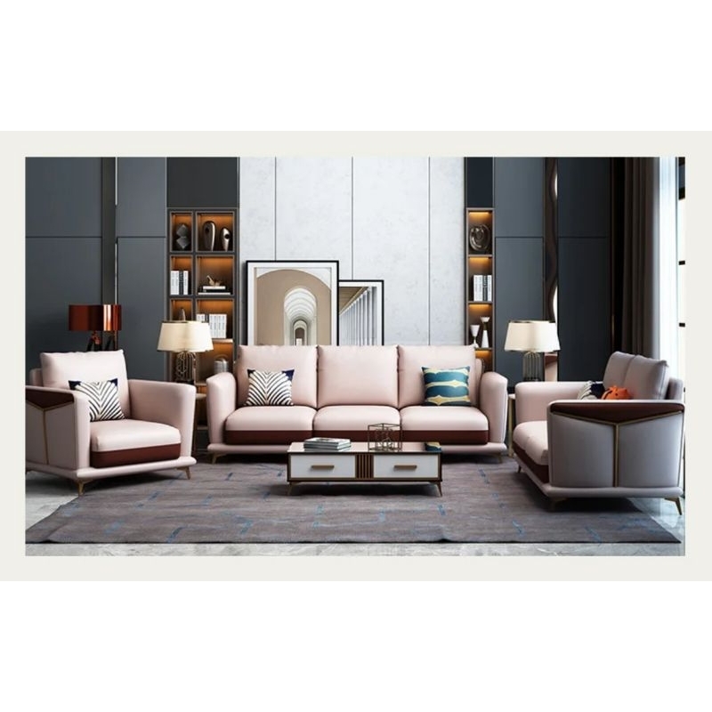 sofa ruang tamu elegant desain kekinian untuk ruang tamu modern